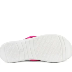 Inblu Lightweight Rubber Toe Post Sandals - Fuschia