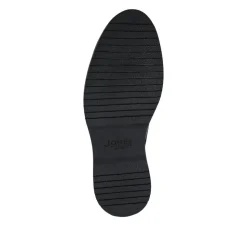 Jameson All-Leather Smart Lace Up Shoes - Black Grain