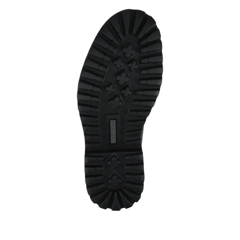 Josef Seibel Leather Water-Resistant Shoes - Black
