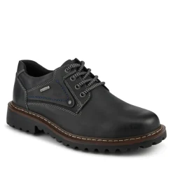 Josef Seibel Leather Water-Resistant Shoes - Black