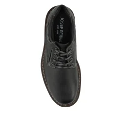Josef Seibel Leather Water-Resistant Shoes - Black