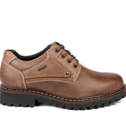 Josef Seibel Leather Water-Resistant Shoes - Tan