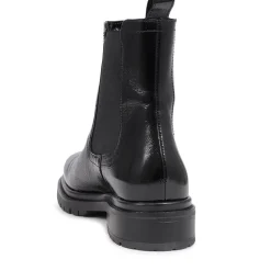 Kefalonia Leather Chelsea Boots - Black Patent