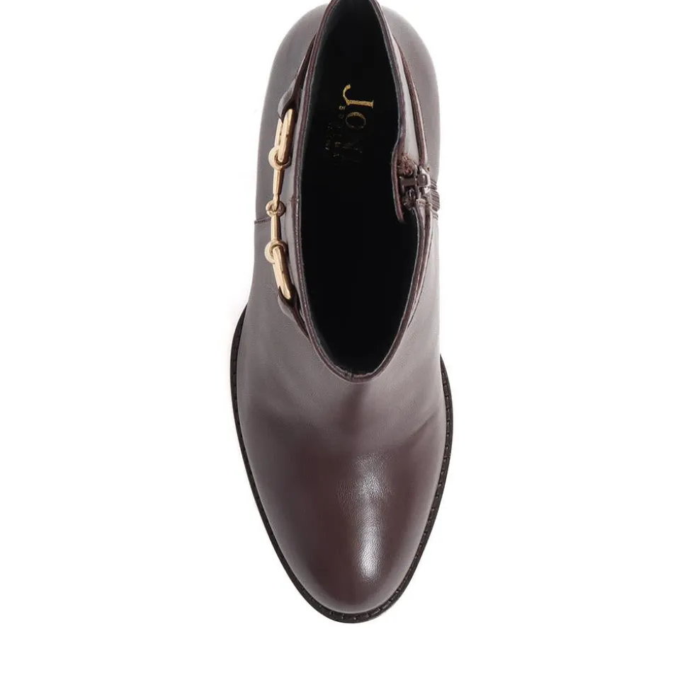 Kelda Heeled Ankle Boots - Brown
