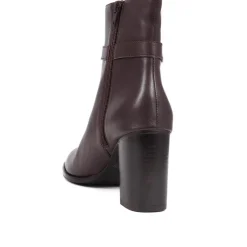 Kelda Heeled Ankle Boots - Brown