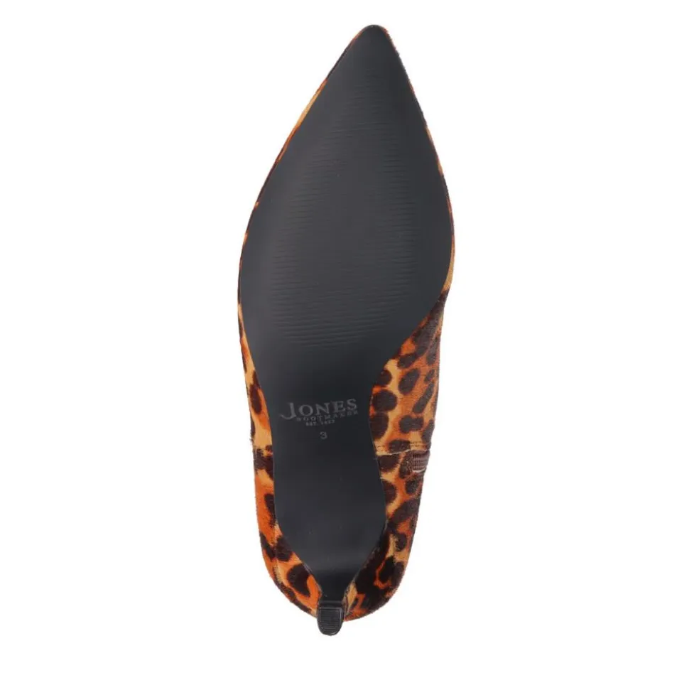 Kezia Stiletto-Heeled Ankle Boots - Leopard