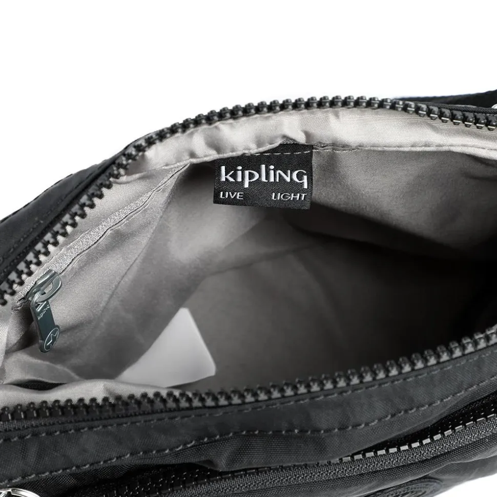Kipling Everyday Zip Detail Crossbody Bag - Black