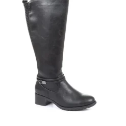 Knee High Boot - Black