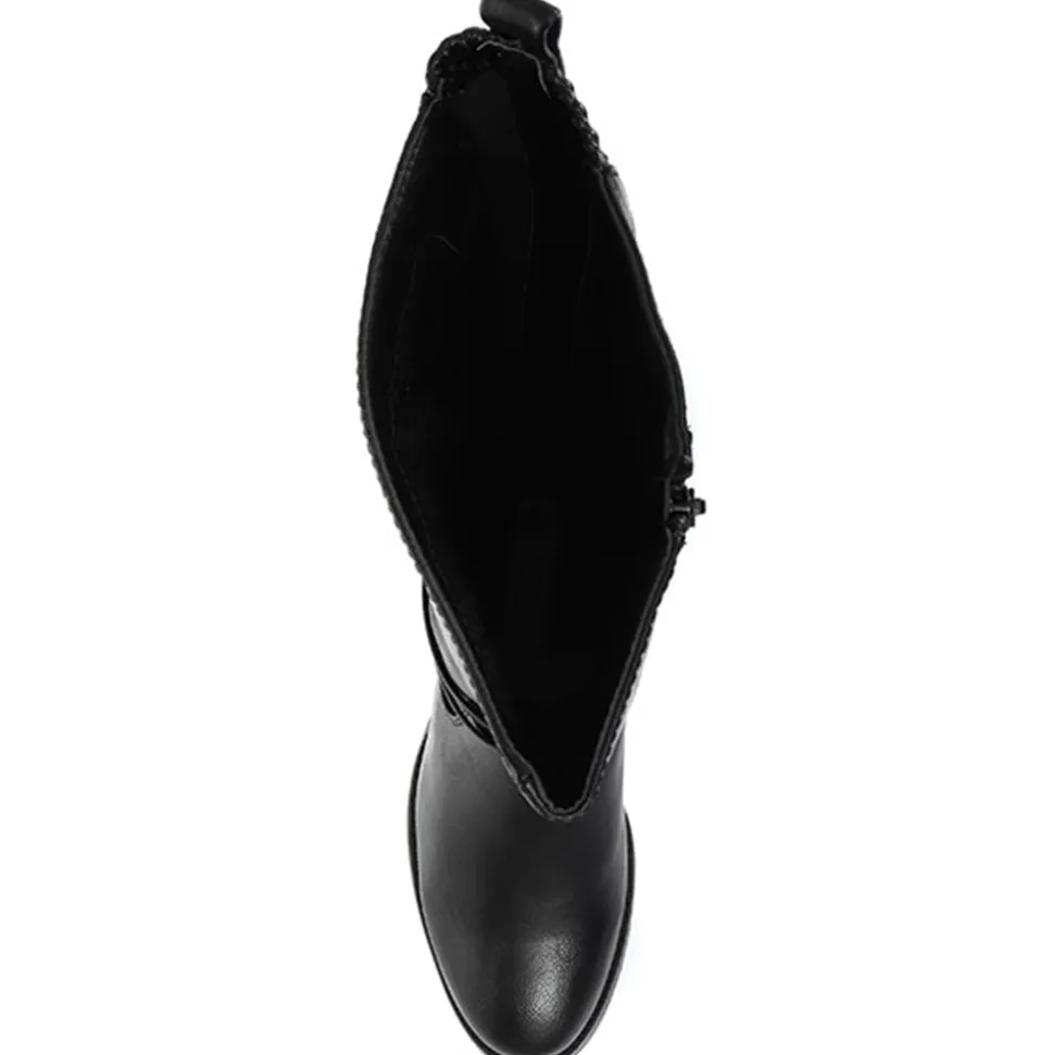 Knee High Boot - Black