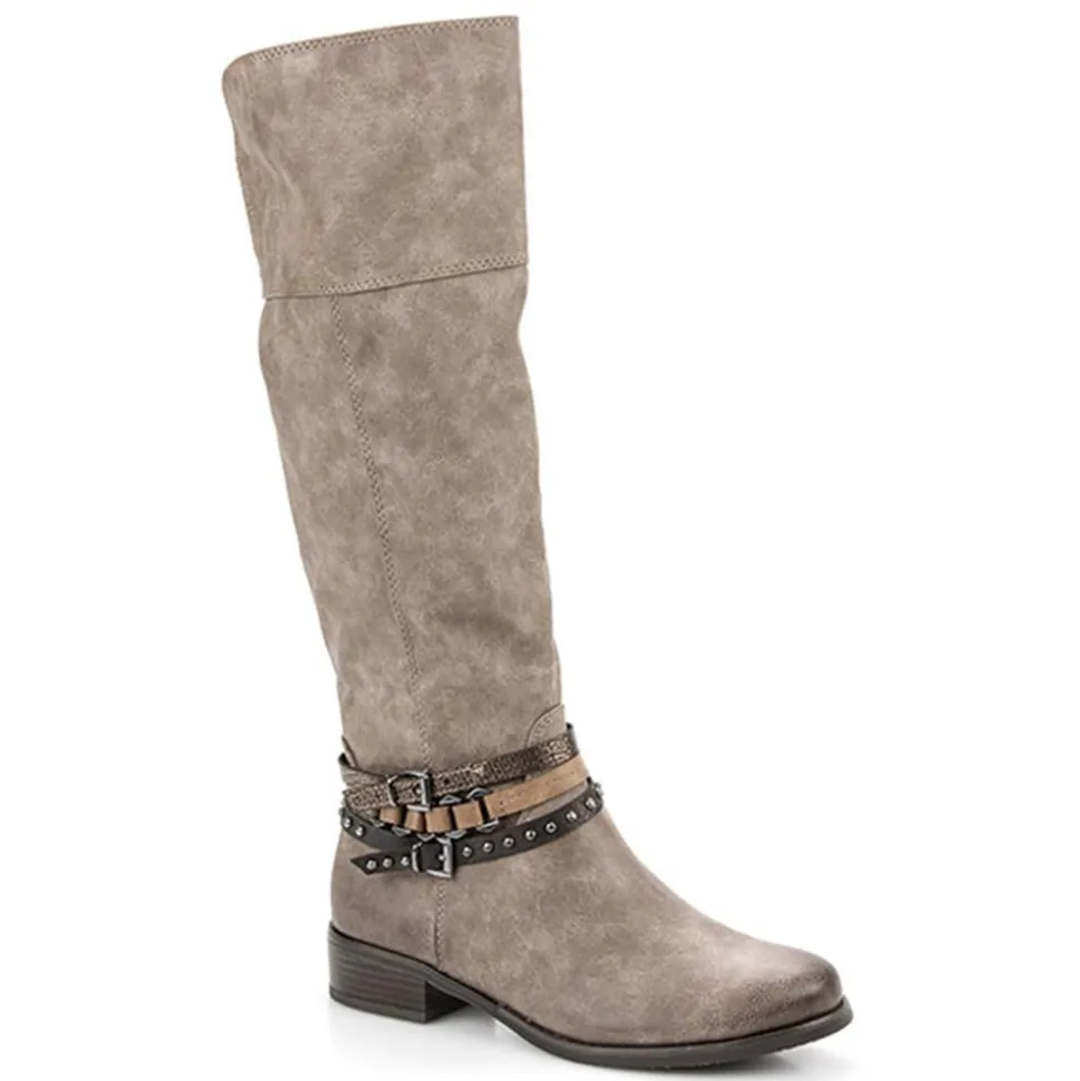 Knee High Boot - Brown