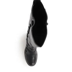 Knee-High Boots - Black