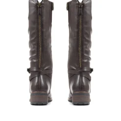 Knee High Boots - Dark Brown