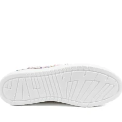 Knitted Zip & Lace Fasten Trainers - Multi