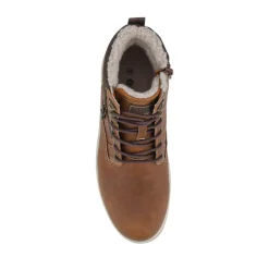 Lace Up Boots - Brown