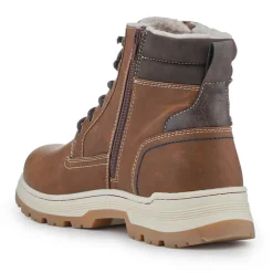 Lace Up Boots - Brown