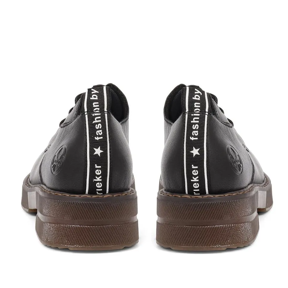 Lace Up Brogues - Black