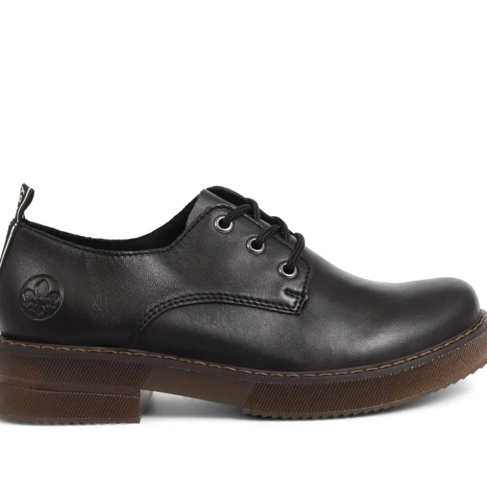 Lace Up Brogues - Black