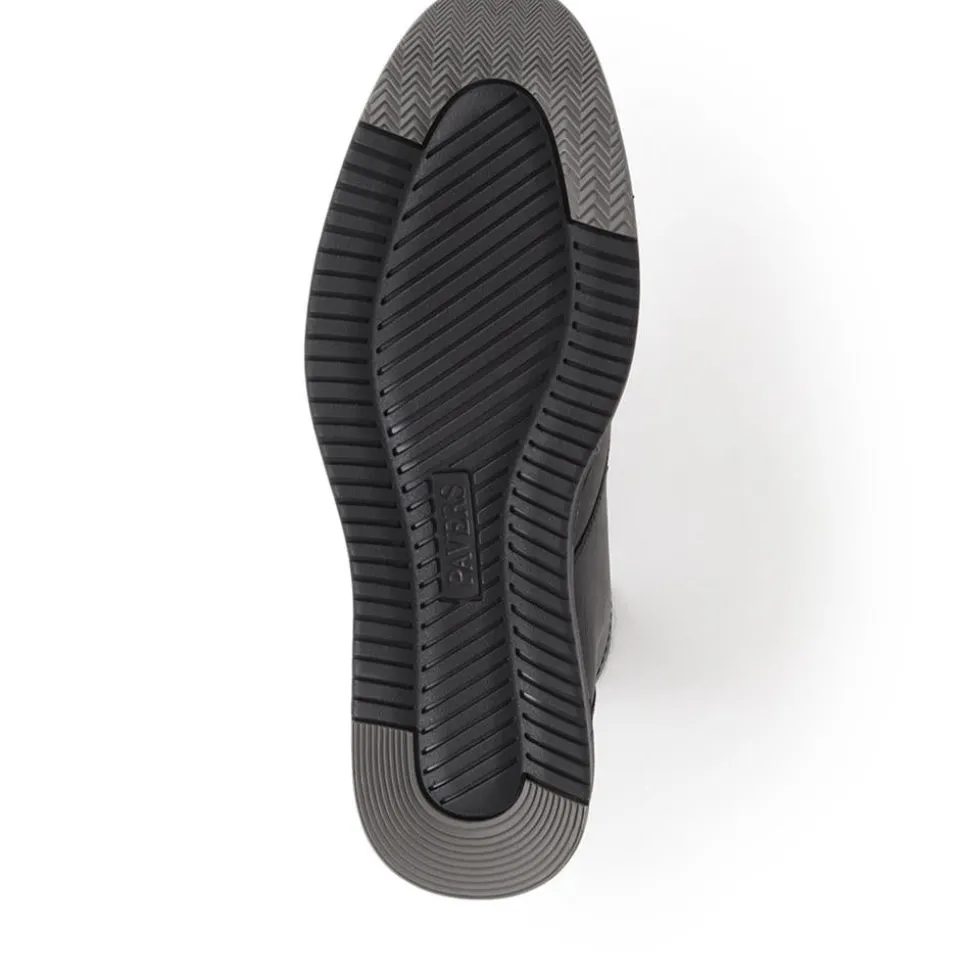 Lace-Up Chukka Boots - Black