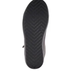 Lace-Up Leather Trainers - Navy