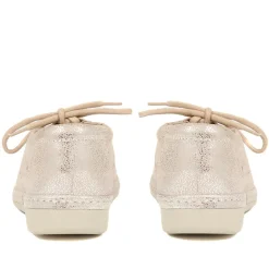 Lace-Up Sandal - Silver