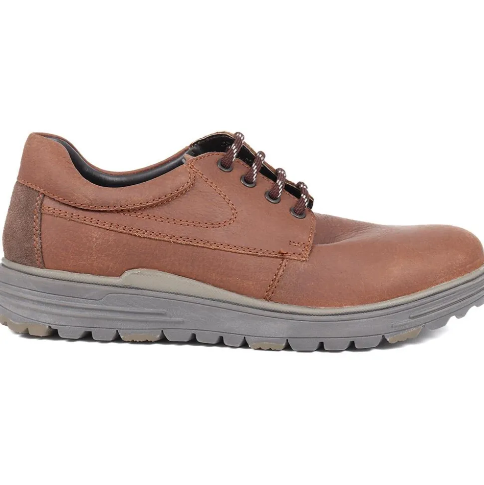 Lace-Up Shoes - Brown
