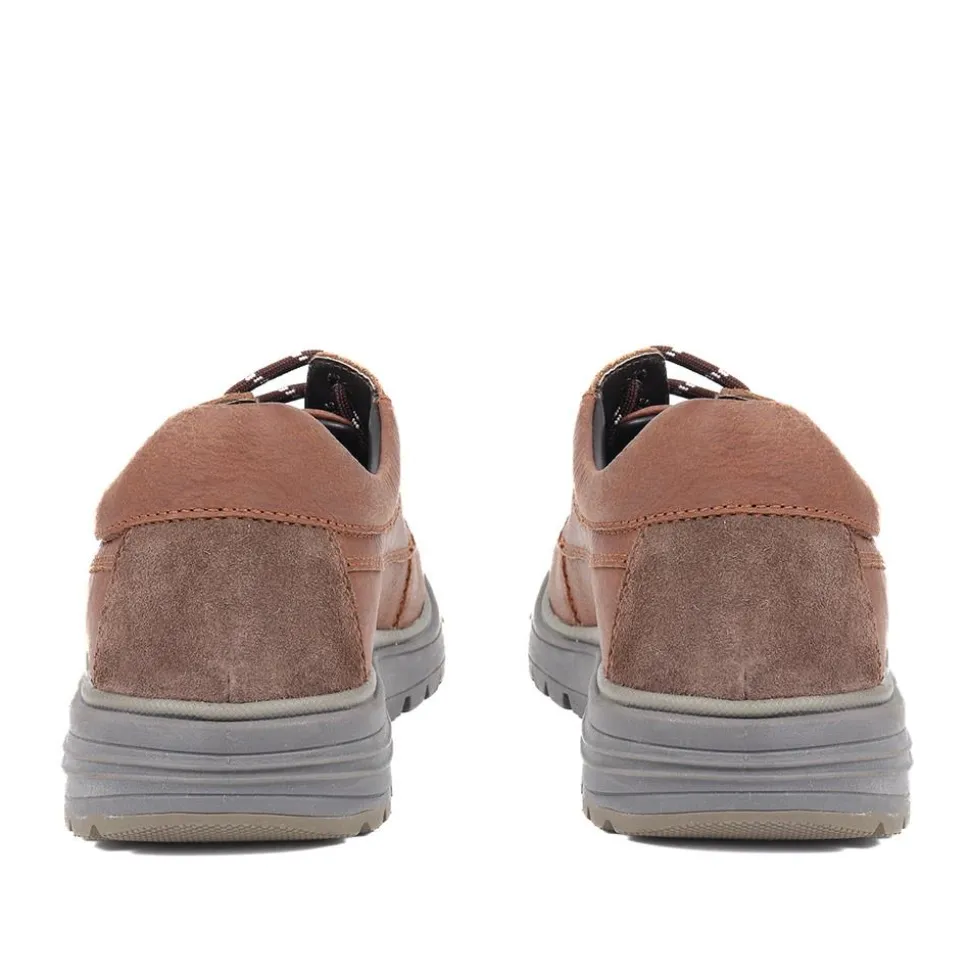Lace-Up Shoes - Brown