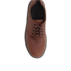 Lace-Up Shoes - Brown