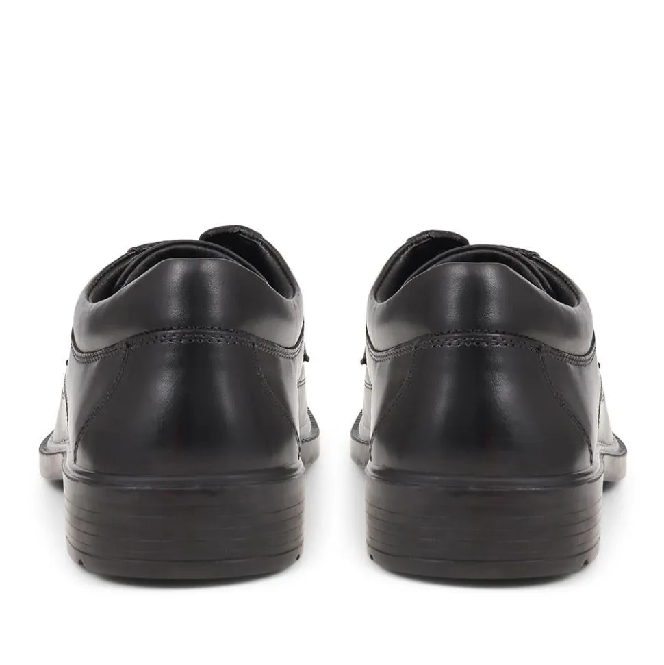 Lace-Up Smart Shoes - Black
