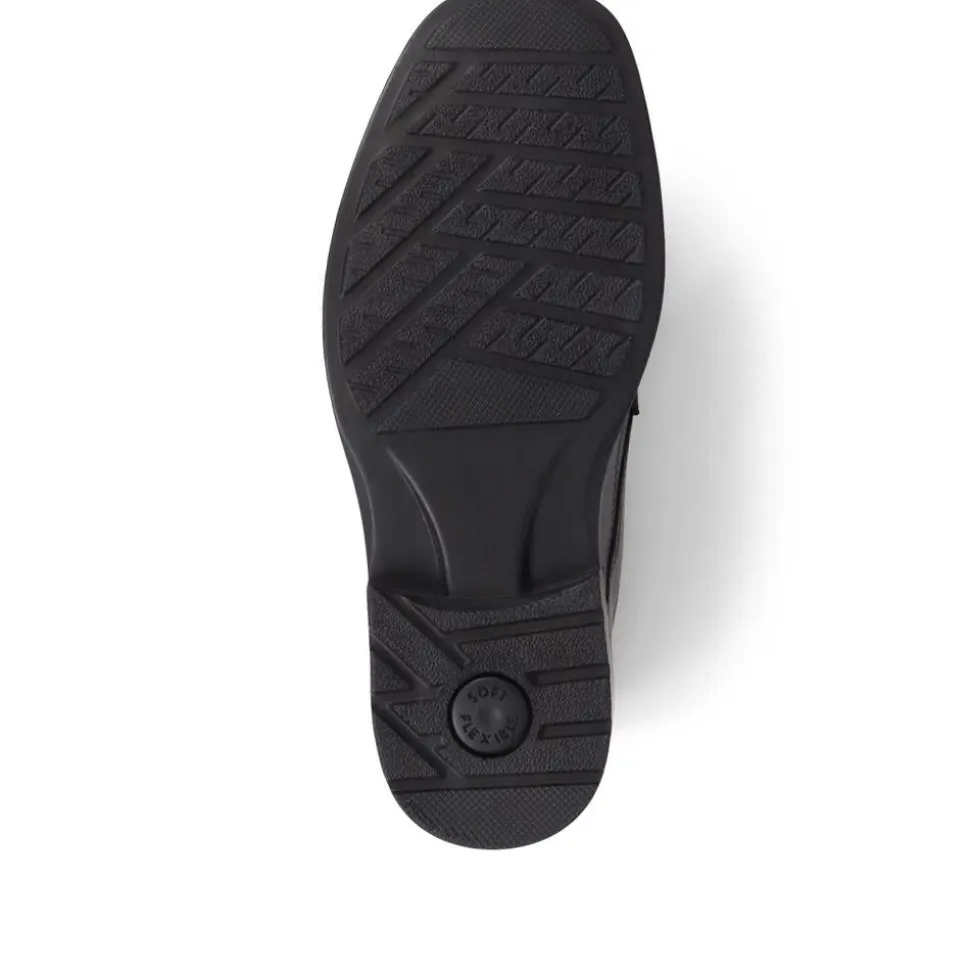 Lace-Up Smart Shoes - Black