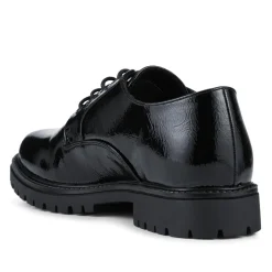 Lace-Up Smart Shoes - Black Patent
