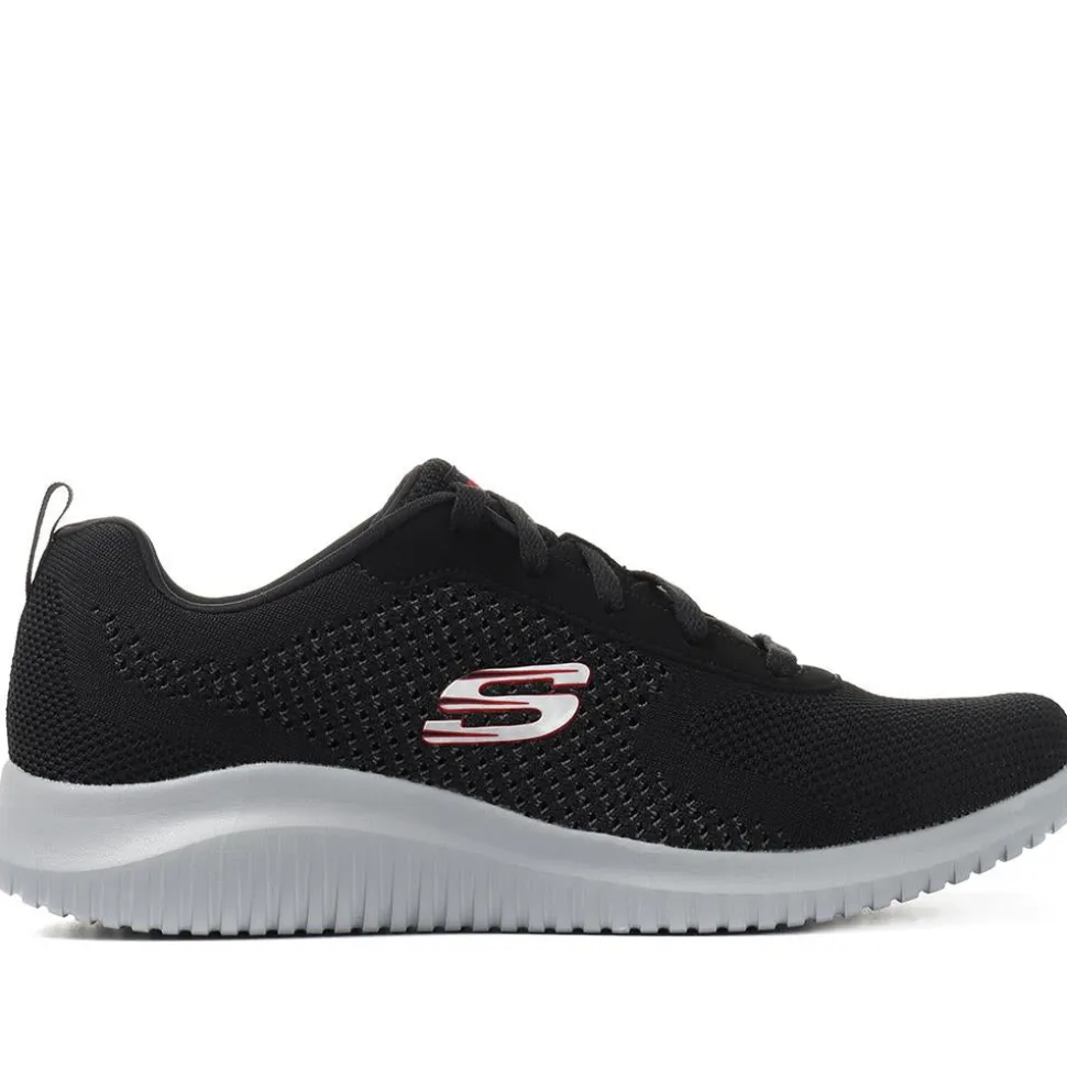 Lace-Up Trainer - Black