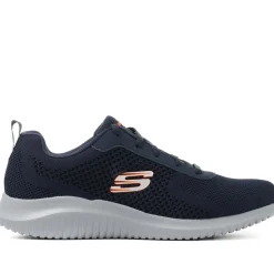 Lace-Up Trainer - Navy