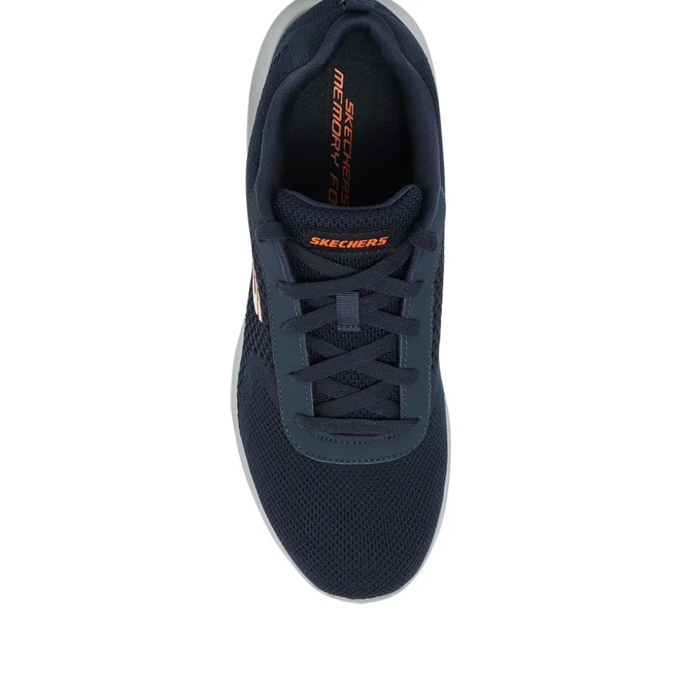 Lace-Up Trainer - Navy