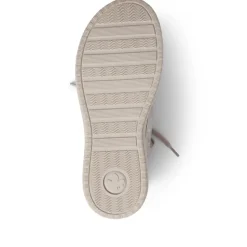 Lace-Up Trainers - Beige Multi