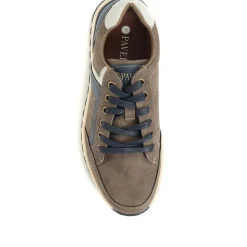 Lace Up Trainers - Brown