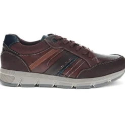 Lace-Up Trainers - Brown