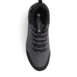 Lace-Up Trainers - Charcoal