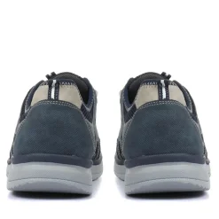 Lace -Up Trainers for Men - Navy