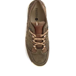 Lace -Up Trainers for Men - Taupe