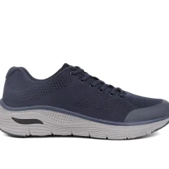 Lace-Up Trainers - Navy