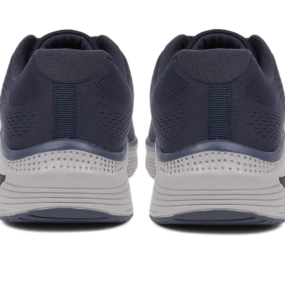 Lace-Up Trainers - Navy
