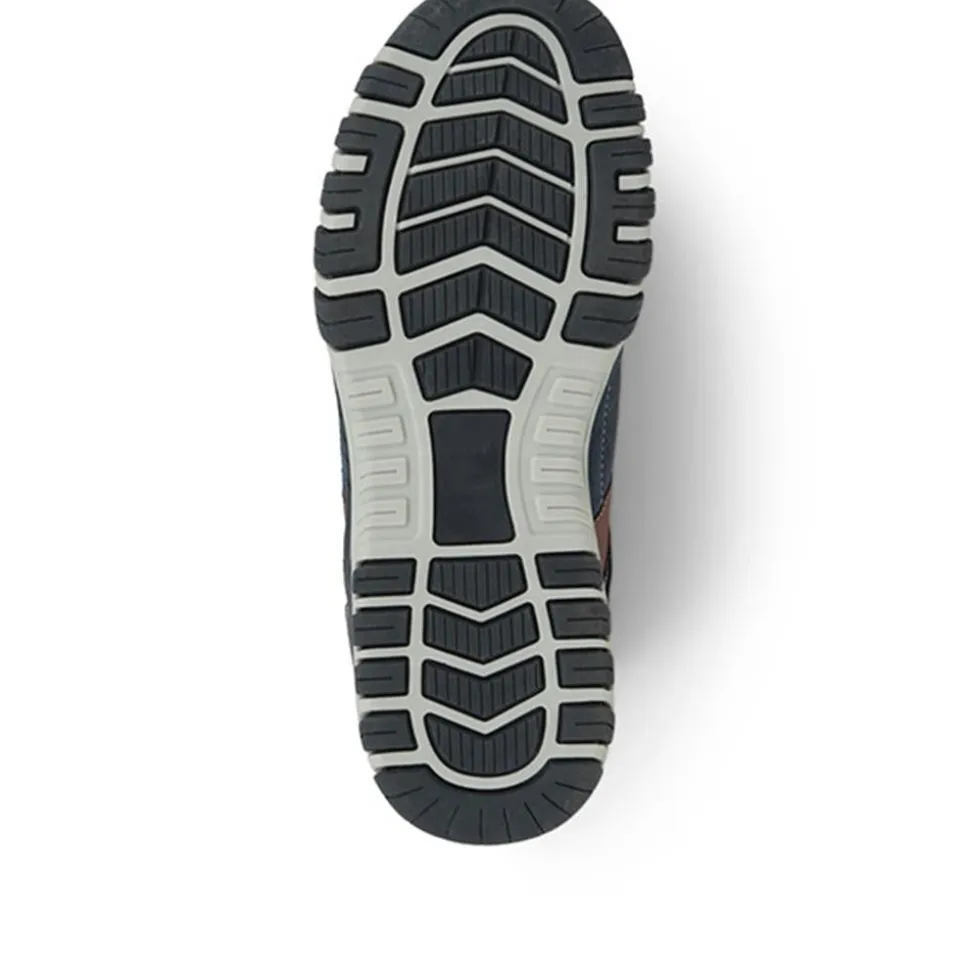 Lace-Up Trainers - Navy Multi