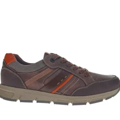 Lace-Up Trainers - Taupe