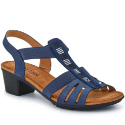 Ladies' Smart Sandals - Navy