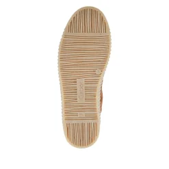 Lake Gabor Leather Zip & Lace Hi-Tops - Tan Suede