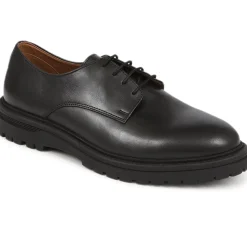Laker Leather Lace-Up Shoes - Black