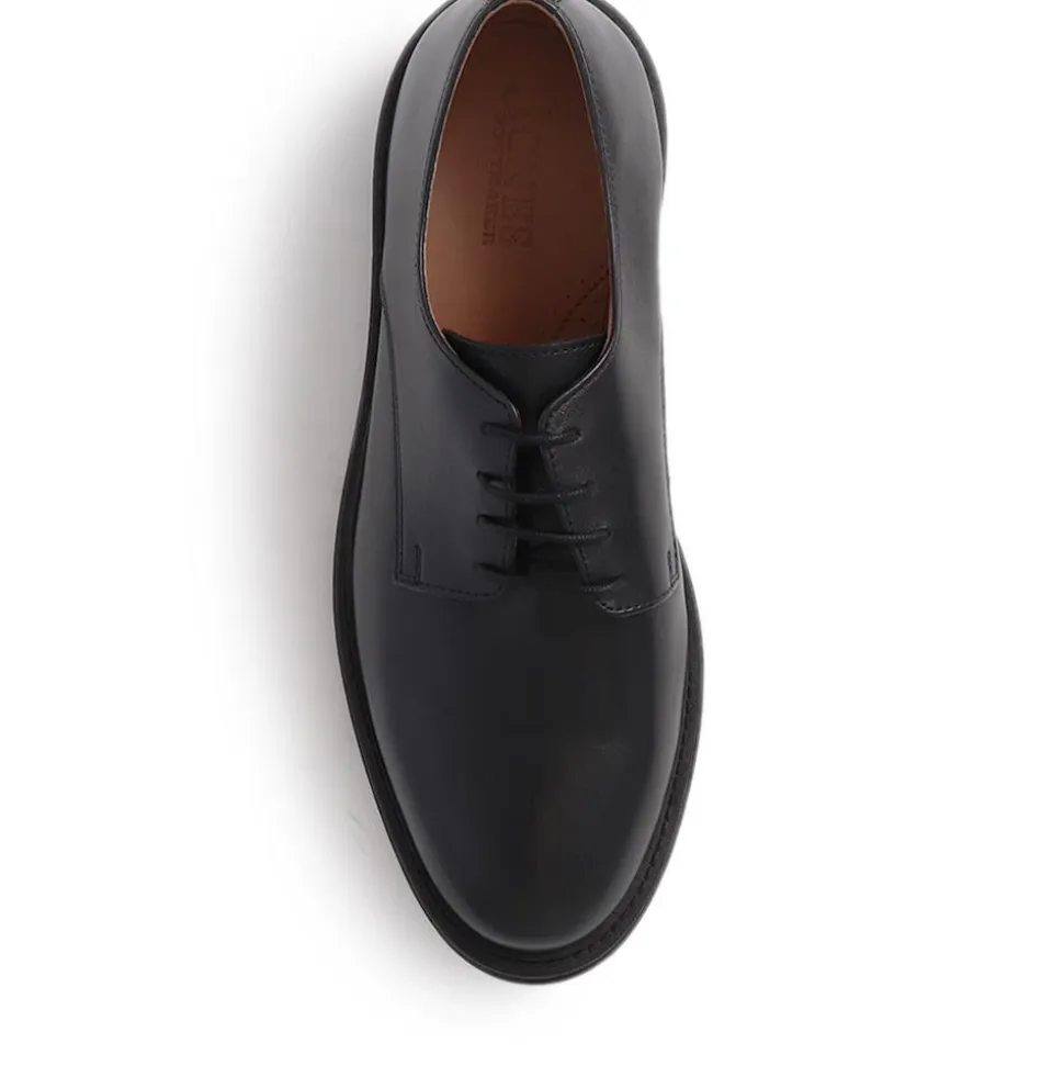 Laker Leather Lace-Up Shoes - Black