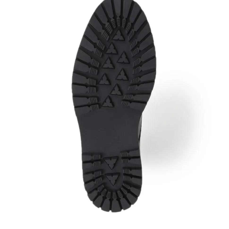 Laker Leather Lace-Up Shoes - Black