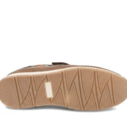 Leather Adjustable Fastening Shoes - Brown
