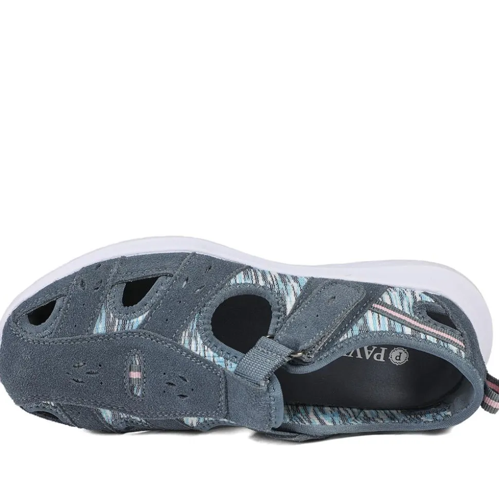 Leather Adventure Sandals - Denim Multi